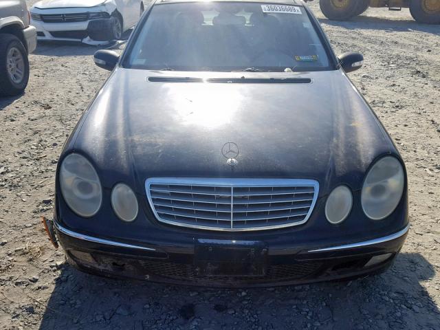 WDBUF70J83A083692 - 2003 MERCEDES-BENZ E 500 BLACK photo 9