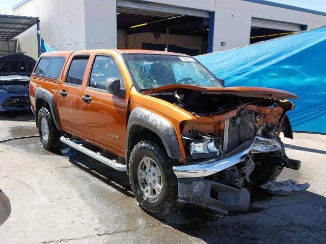 1GCDS136558150731 - 2005 CHEVROLET COLORADO ORANGE photo 1