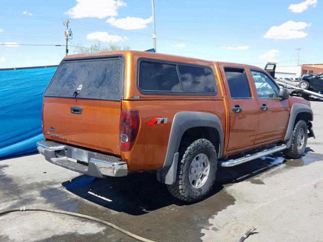 1GCDS136558150731 - 2005 CHEVROLET COLORADO ORANGE photo 4