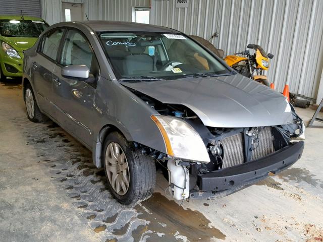 3N1AB6AP1AL658107 - 2010 NISSAN SENTRA 2.0 SILVER photo 1