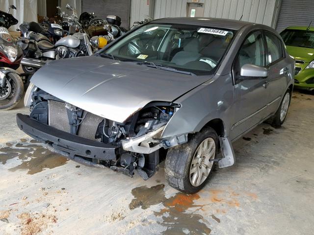 3N1AB6AP1AL658107 - 2010 NISSAN SENTRA 2.0 SILVER photo 2