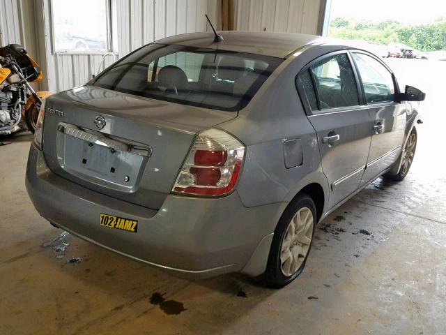 3N1AB6AP1AL658107 - 2010 NISSAN SENTRA 2.0 SILVER photo 4