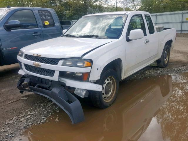 1GCESBF91B8102753 - 2011 CHEVROLET COLORADO WHITE photo 2