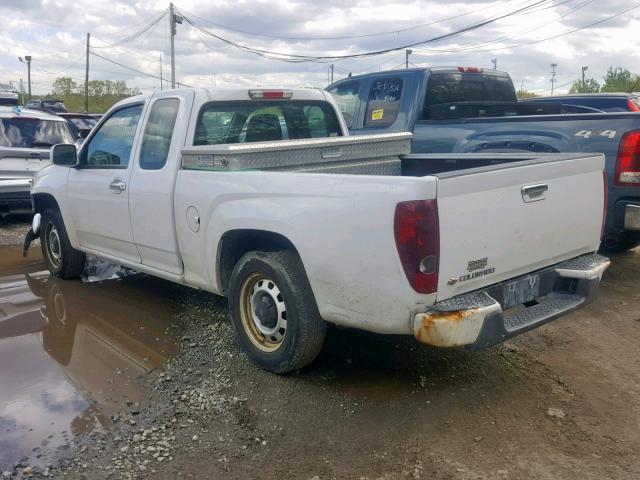 1GCESBF91B8102753 - 2011 CHEVROLET COLORADO WHITE photo 3