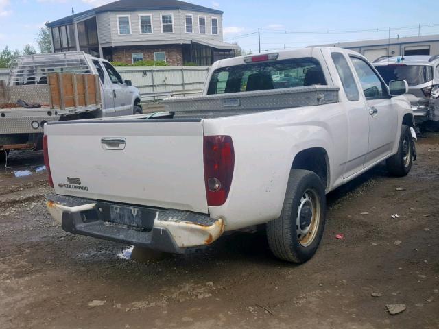 1GCESBF91B8102753 - 2011 CHEVROLET COLORADO WHITE photo 4