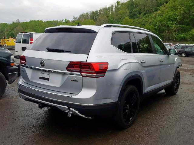 1V2MR2CA7JC512425 - 2018 VOLKSWAGEN ATLAS SEL Gümüş foto 4