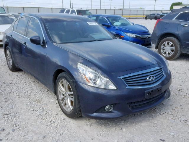 JN1DV6AP4BM830108 - 2011 INFINITI G25 BASE GRAY photo 1