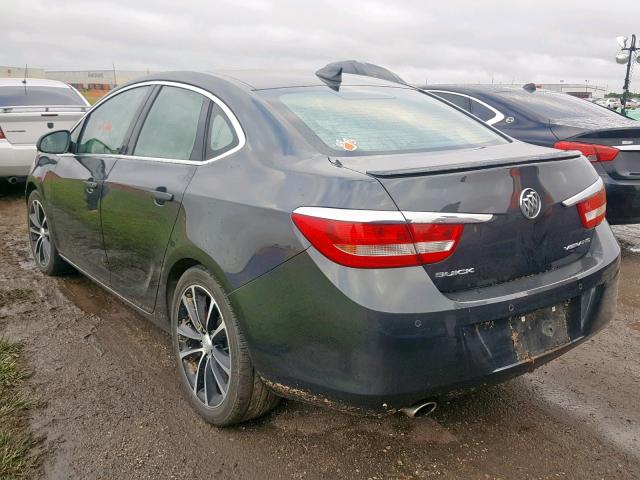 1G4PR5SK1H4122088 - 2017 BUICK VERANO SPO GRAY photo 3