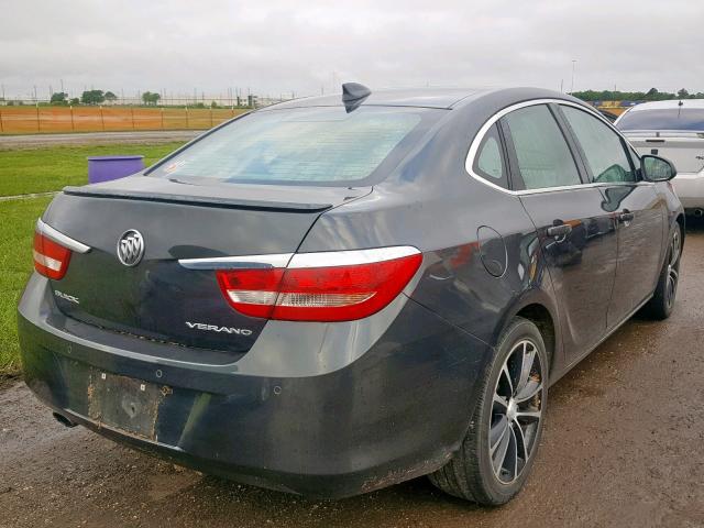 1G4PR5SK1H4122088 - 2017 BUICK VERANO SPO GRAY photo 4