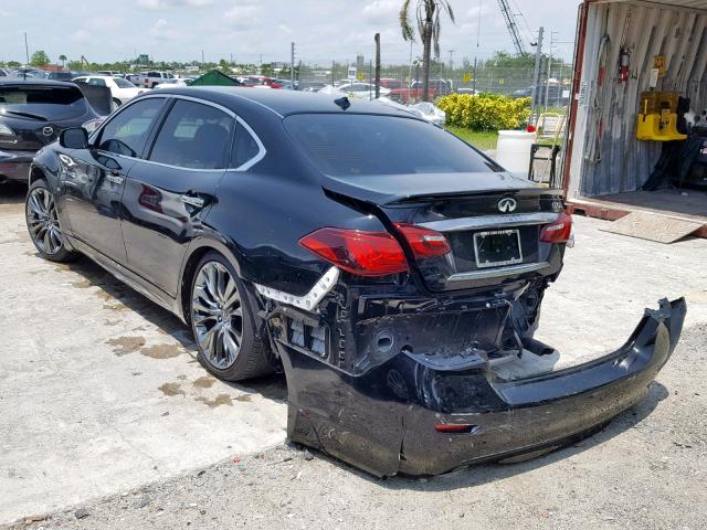 JN1BY1PP9HM170875 - 2017 INFINITI Q70L 3.7 BLACK photo 3