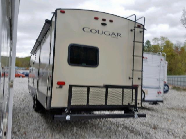 4YDT34T29JV509658 - 2018 KEYSTONE COUGAR TAN photo 3