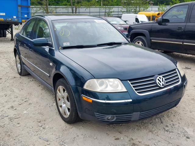 WVWRH63B81E123744 - 2001 VOLKSWAGEN PASSAT GLX 绿色 照片 1