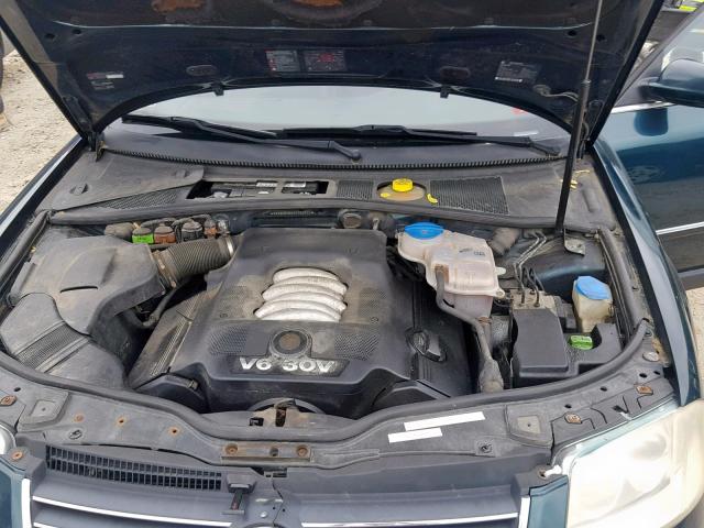 WVWRH63B81E123744 - 2001 VOLKSWAGEN PASSAT GLX 绿色 照片 7