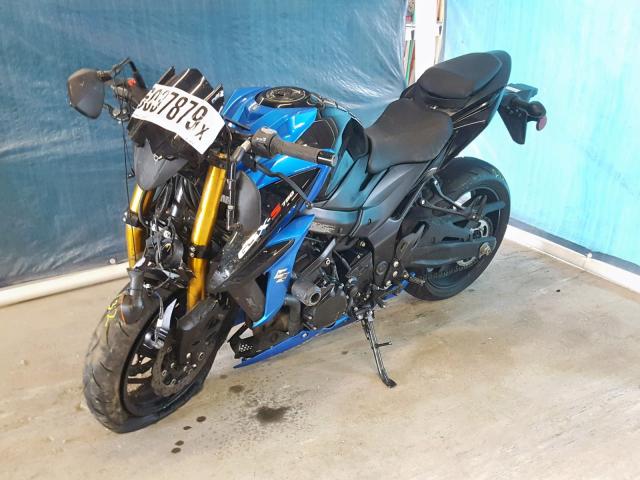 JS1C533B2J2100310 - 2018 SUZUKI GSX-S750 BLACK photo 2