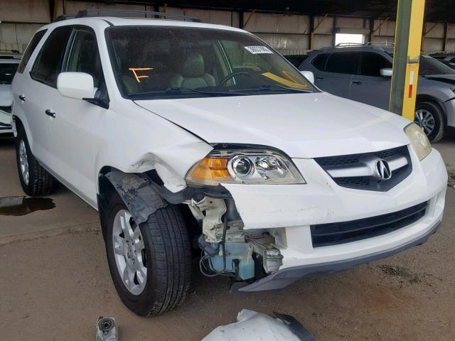 2HNYD18626H515523 - 2006 ACURA MDX TOURIN WHITE photo 1