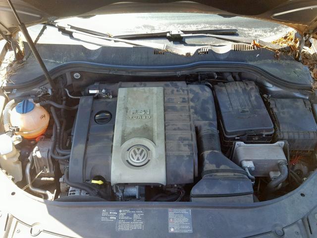 WVWAK93C38E053590 - 2008 VOLKSWAGEN PASSAT KOM GRAY photo 7