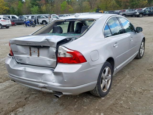 YV1AH992381055046 - 2008 VOLVO S80 T6 TUR SILVER photo 4