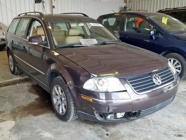 WVWVD63BX4E276575 - 2004 VOLKSWAGEN PASSAT GLS PURPLE photo 1