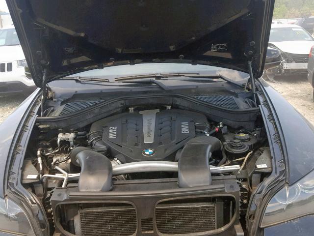 5UXFG8C53CL590031 - 2012 BMW X6 XDRIVE5 BLACK photo 7