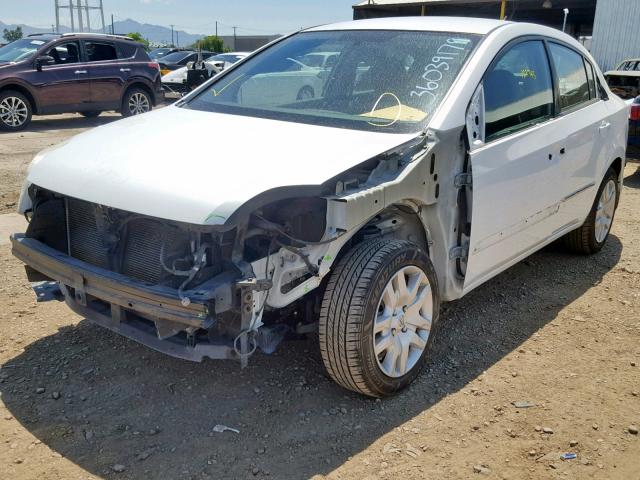 3N1AB6AP6AL717880 - 2010 NISSAN SENTRA 2.0 WHITE photo 2