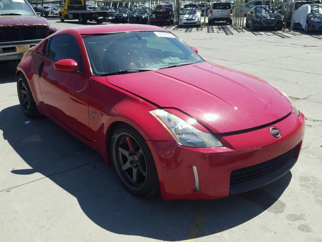 JN1AZ34D85M602155 - 2005 NISSAN 350Z COUPE RED photo 1