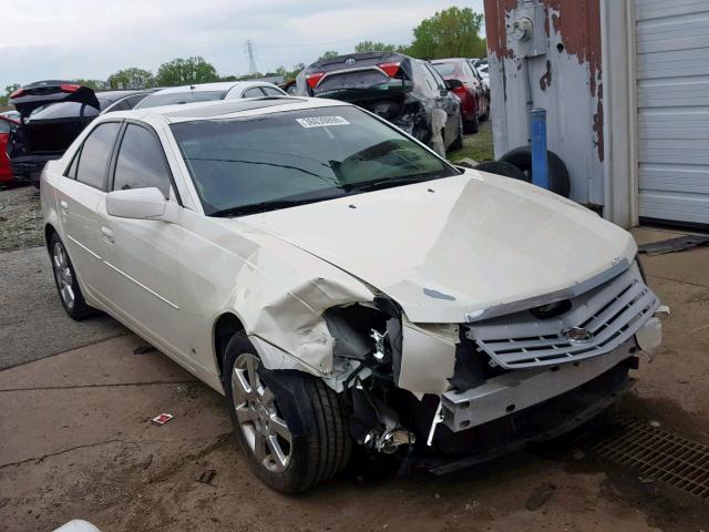 1G6DP577X70165497 - 2007 CADILLAC CTS HI FEA WHITE photo 1