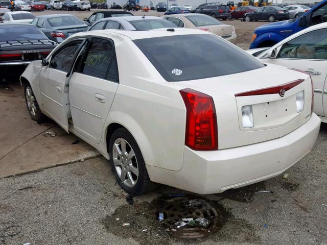 1G6DP577X70165497 - 2007 CADILLAC CTS HI FEA WHITE photo 3