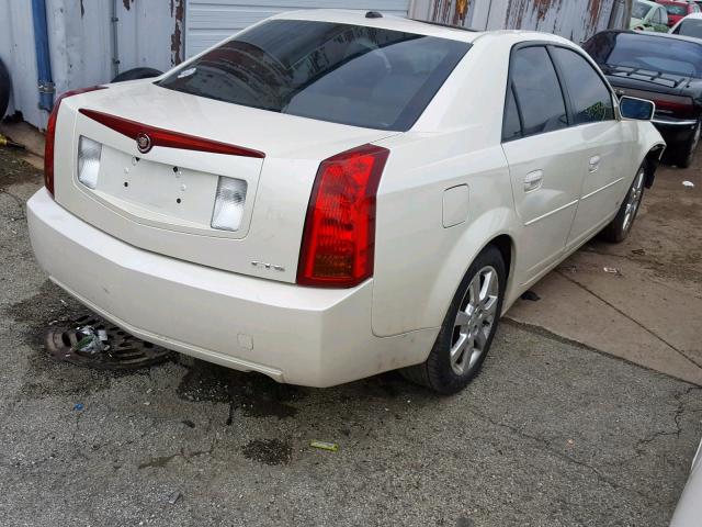 1G6DP577X70165497 - 2007 CADILLAC CTS HI FEA WHITE photo 4