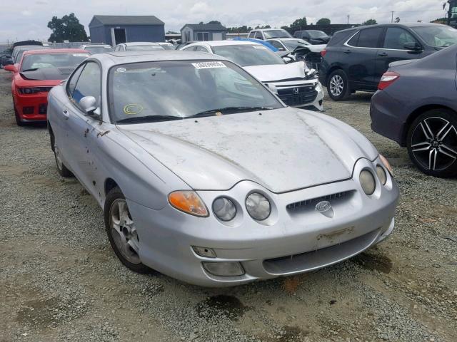 KMHJG35F9YU187303 - 2000 HYUNDAI TIBURON SILVER photo 1