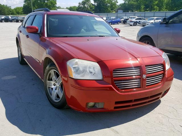 2D4FV48V25H661523 - 2005 DODGE MAGNUM SXT RED photo 1