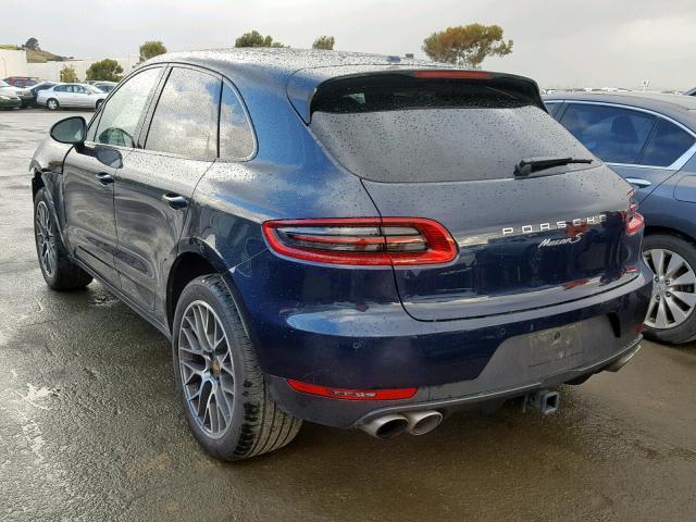 WP1AB2A56JLB37026 - 2018 PORSCHE MACAN S BLUE photo 3