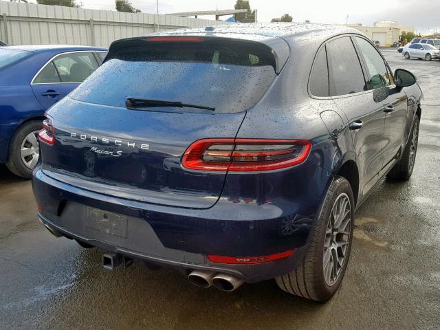 WP1AB2A56JLB37026 - 2018 PORSCHE MACAN S BLUE photo 4