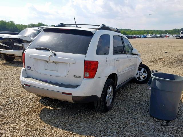 2CKDL33F086309277 - 2008 PONTIAC TORRENT WHITE photo 4