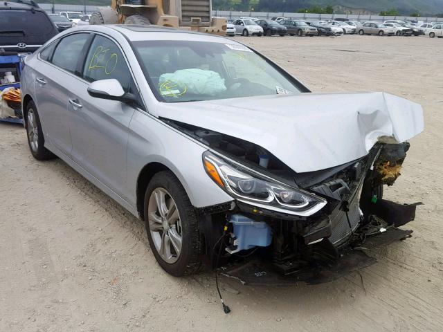 5NPE34AF0JH698069 - 2018 HYUNDAI SONATA SPO SILVER photo 1