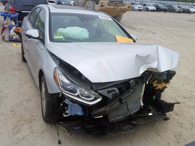 5NPE34AF0JH698069 - 2018 HYUNDAI SONATA SPO SILVER photo 9