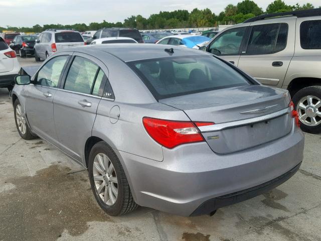 1C3CCBBG2DN608013 - 2013 CHRYSLER 200 TOURIN SILVER photo 3