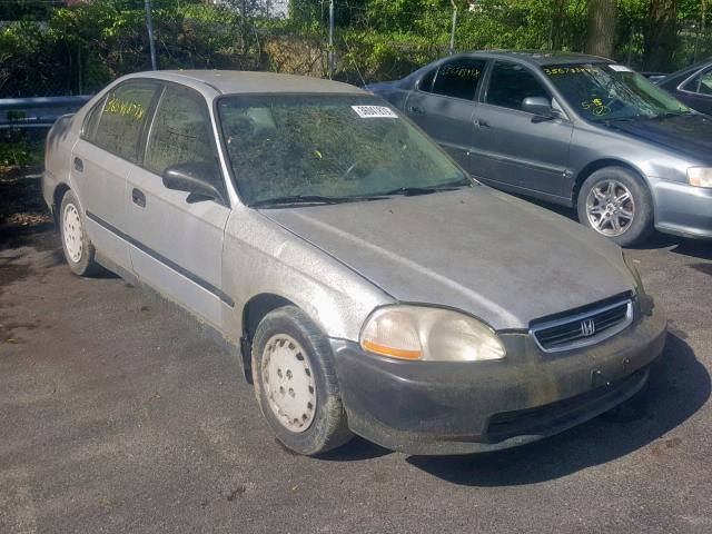 JHMEJ662XVS030860 - 1997 HONDA CIVIC DX SILVER photo 1