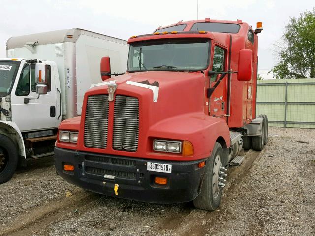 1XKADR9X8SJ643372 - 1995 KENWORTH CONSTRUCTI RED photo 2