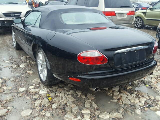 SAJDA42C91NA17367 - 2001 JAGUAR XK8 BLACK photo 3