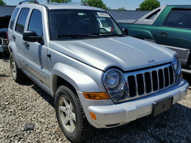 1J4GL58K45W724622 - 2005 JEEP LIBERTY LI SILVER photo 1