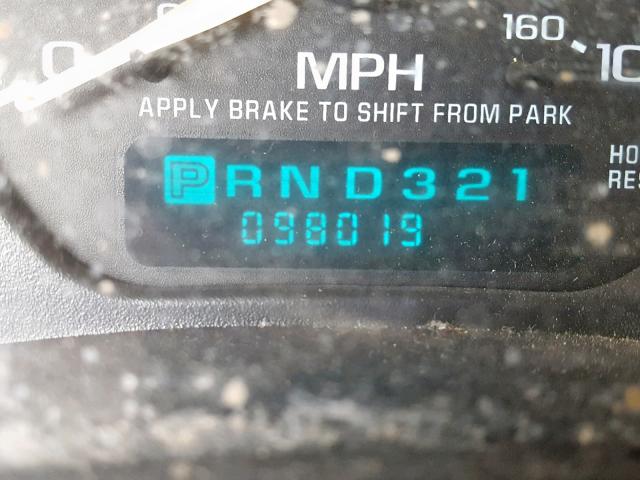 3GKEC16T71G285060 - 2001 GMC YUKON XL C BLUE photo 8