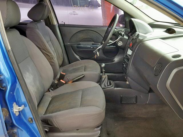 KL1TD66648B150507 - 2008 CHEVROLET AVEO BASE Mavi foto 5
