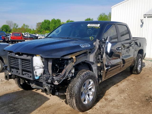 1C6SRFJT3KN544080 - 2019 RAM 1500 LARAM BLACK photo 9