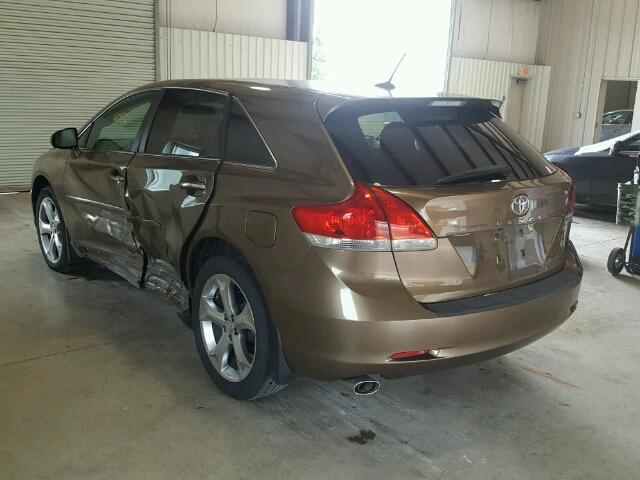 4T3ZK11A79U013979 - 2009 TOYOTA VENZA BASE BROWN photo 3