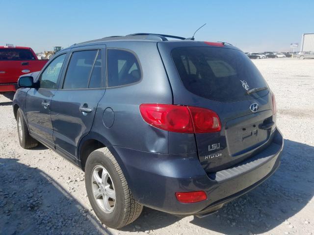 5NMSG13D47H087789 - 2007 HYUNDAI SANTA FE GLS  photo 3