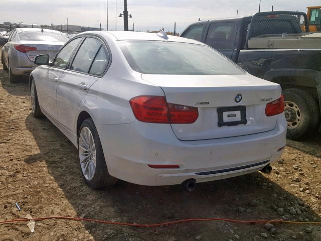 WBA3B9C52DF587207 - 2013 BMW 335 XI WHITE photo 3