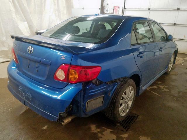 2T1BU40E69C123661 - 2009 TOYOTA COROLLA BASE  photo 4