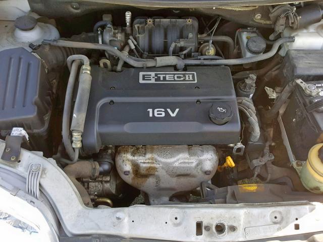 KL1TD56646B534875 - 2006 CHEVROLET AVEO BASE Күміс фото 7
