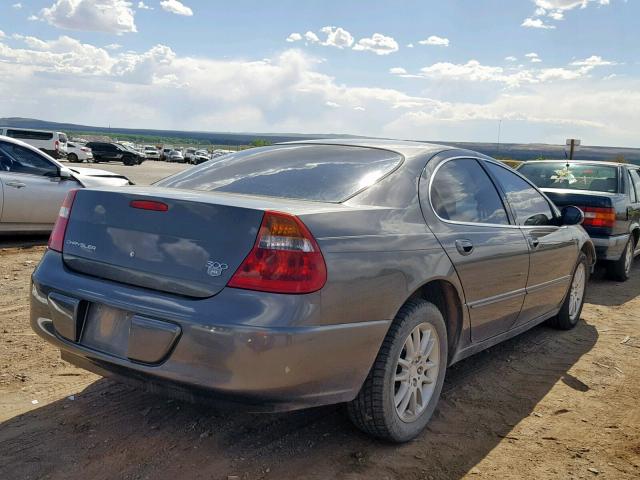 2C3HE66G44H697500 - 2004 CHRYSLER 300M GRAY photo 4