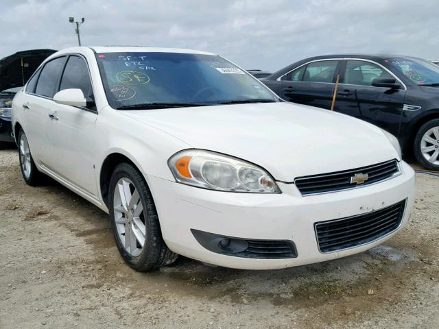 2G1WU583389176027 - 2008 CHEVROLET IMPALA LTZ WHITE photo 1